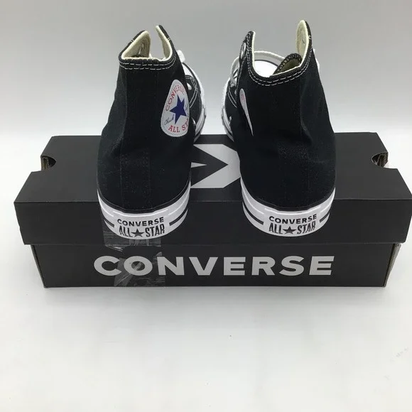 Converse Chuck Taylor All Star Hi Mens Size 4 Black M9160 Sneakers NEW - Picture 4 of 6